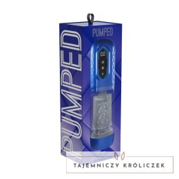 Vortex Suction Rotation Pump Metallic Blue - automatyczna maszyna intymna Pumped by Shots