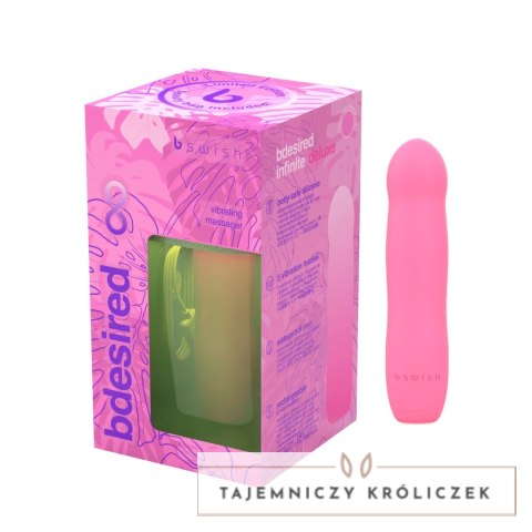 B Swish Bdesired Infinite Deluxe Limitowana Edycja rożowy silikon B Swish
