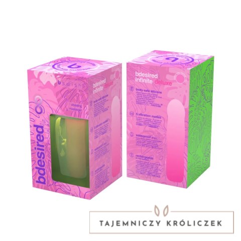 B Swish Bdesired Infinite Deluxe Limitowana Edycja rożowy silikon B Swish