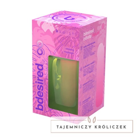 B Swish Bdesired Infinite Deluxe Limitowana Edycja rożowy silikon B Swish