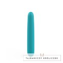 B Swish Bgood Infinite Deluxe niebieski - wibrujący model silikonowy 18 cm B Swish