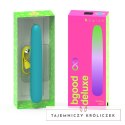 B Swish Bgood Infinite Deluxe niebieski - wibrujący model silikonowy 18 cm B Swish