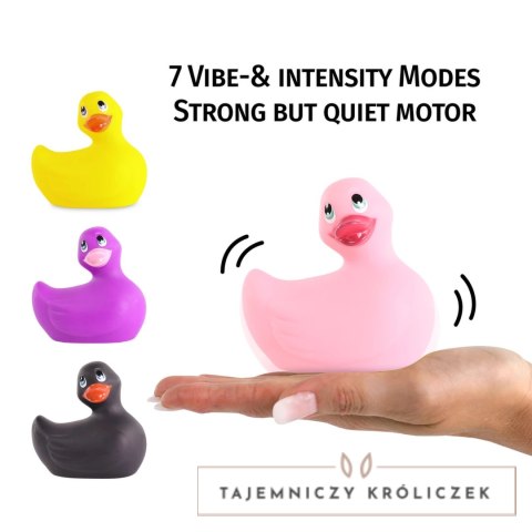Big Teaze Toys I Rub My Duckie 2.0 masażer wodoodporny rożowy Big Teaze Toys
