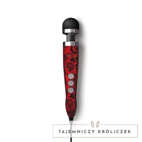 DOXY Die Cast 3 Masażer Rożany Wzor, kompaktowy, 28cm Doxy