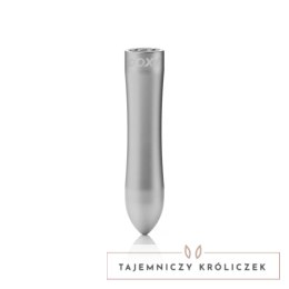Doxy Bullet Silver - kompaktowa maszyna intymna, 7 trybow, wodoodporna Doxy