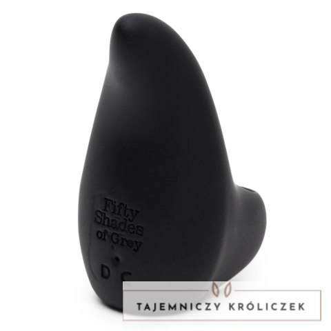 Fifty Shades of Grey Sensation Finger Vibrator - kompaktowy silikonowy model USB Fifty Shades of Grey