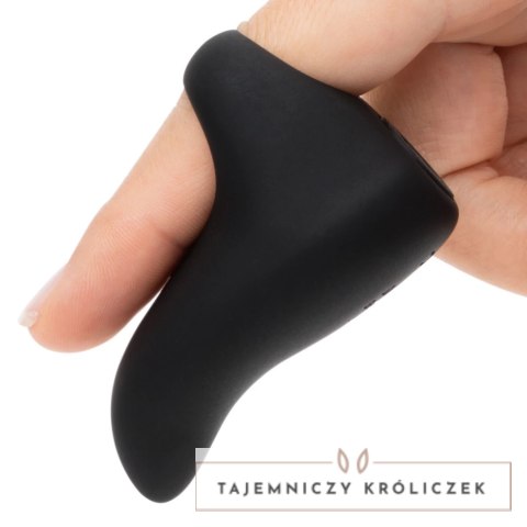 Fifty Shades of Grey Sensation Finger Vibrator - kompaktowy silikonowy model USB Fifty Shades of Grey