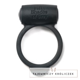 Fifty Shades of Grey Yours and Mine silikonowy pierścień wibrujący Fifty Shades of Grey