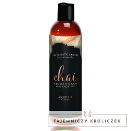 Intimate Earth Chai Olejek do masażu herbata-wanilia 120ml naturalny Intimate Earth