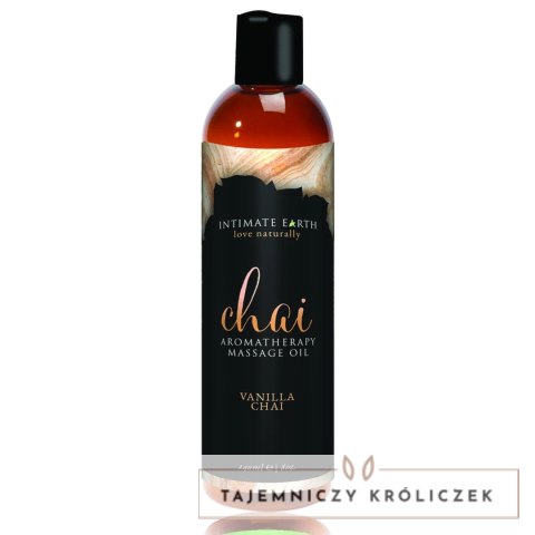 Intimate Earth Chai Olejek do masażu herbata-wanilia 120ml naturalny Intimate Earth
