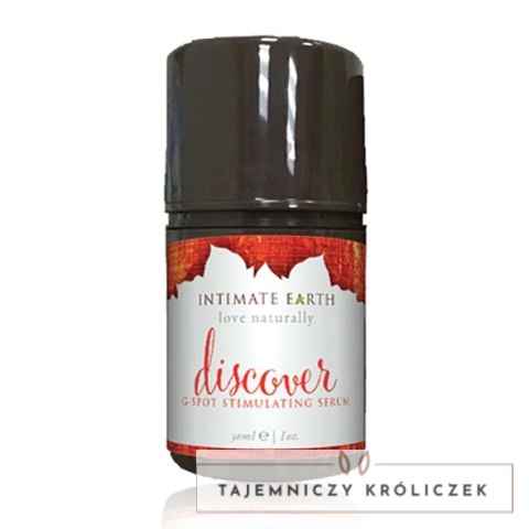 Intimate Earth Discover Serum stymulujące punkt G, 30 ml, składniki organiczne Intimate Earth