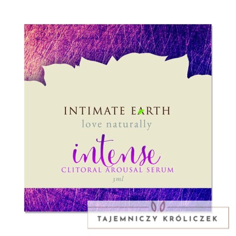 Intimate Earth Intense Serum Stymulujące z Miętą Japońską 3 ml saszetka Intimate Earth