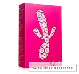 Lovelife Adventure 2 masażer potrojny silikonowy rożowo-biały USB Lovelife by OhMiBod