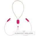 OhMiBod Sphinx Klipsy Wibracyjne Bluetooth, silikon, rożowe, aplikacja OhMiBod
