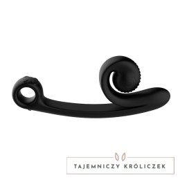 Snail Vibe Curve Czarny - Dwusilnikowy model z technologią Slide'n'Roll Snail Vibe