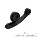 Snail Vibe Curve Czarny - Dwusilnikowy model z technologią Slide'n'Roll Snail Vibe