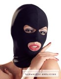 Bad Kitty maska czarna elastyczna z otworami na oczy i usta Bad Kitty
