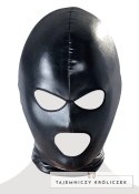 Bad Kitty maska czarna wet look z wycięciem na oczy i usta uniwersalna Bad Kitty