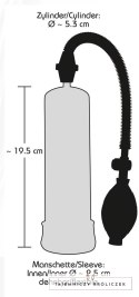 Bang Bang System podciśnienia do treningu - cylinder 20 cm, regulacja Bang Bang