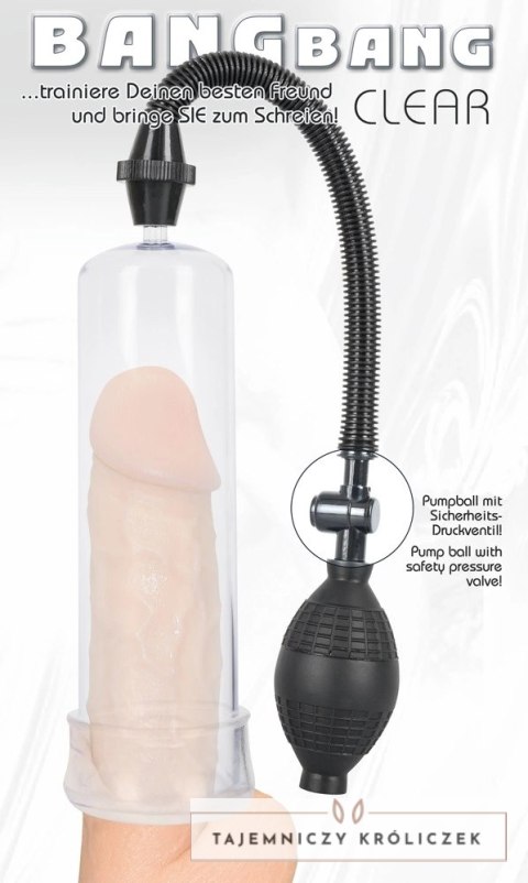 Bang Bang System podciśnienia do treningu - cylinder 20 cm, regulacja Bang Bang