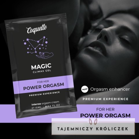 Coquette Chic Desire Magic Climax Żel stymulujący dla kobiet 10 ml COQUETTE COSMETICS