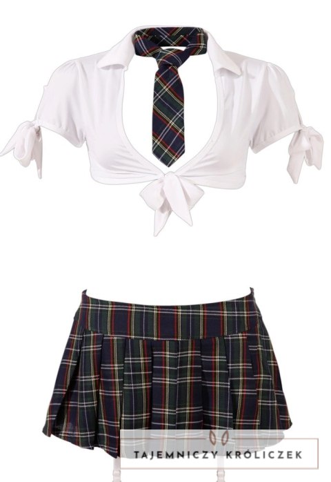 Cottelli Costumes Kostium Uczennicy S z Mini Spodniczką i Topem Cottelli