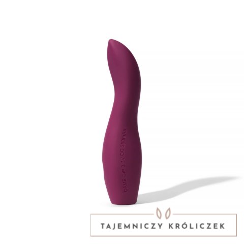 Dame Dip 2.0 - wielofunkcyjny model intymny USB-C, wyższy korpus Dame