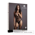 Le Desir Bodystocking Suspender kabaretka S-XL czarne Le Désir by Shots