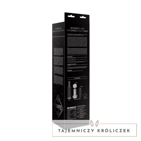 Pumped by Shots automatyczna pompka akumulatorowa SMART CYBER 31 cm Pumped by Shots