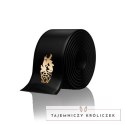 YESforLOV Black Satin - uniwersalna satynowa opaska na oczy i nadgarstki YESforLOV