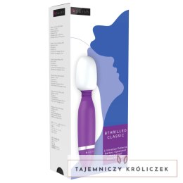 B Swish Bthrilled masażer wand silikonowy 5 trybow fioletowy 20cm B Swish