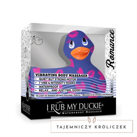 Big Teaze Toys I Rub My Duckie 2.0 masażer wodoodporny fioletowy Big Teaze Toys