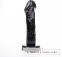 Hung System Model Uncut 27 cm - Czarny element anatomiczny z mocowaniem Hung System