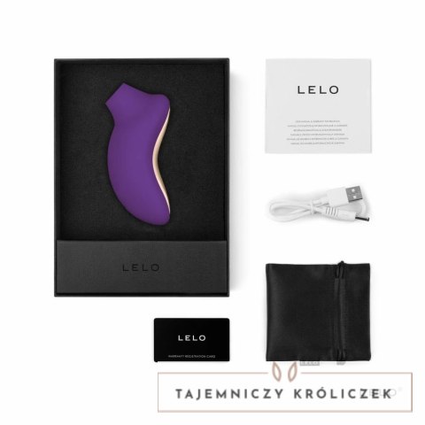 LELO Sona 2 Purple - stymulator soniczny z 12 trybami, wodoodporny Lelo