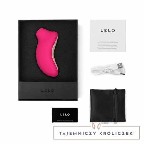 LELO Sona Cruise Cerise - soniczny stymulator z technologią Cruise Control Lelo