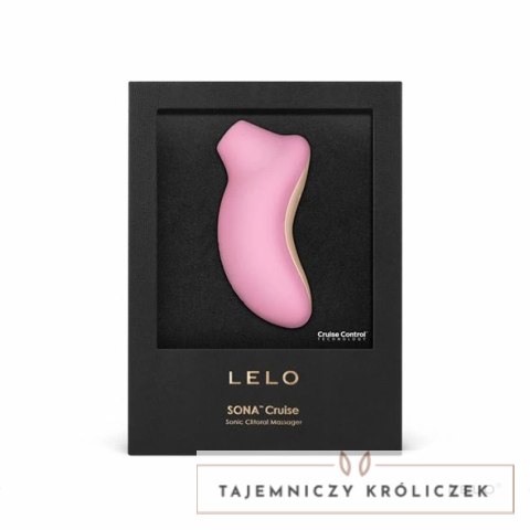 LELO Sona Cruise Pink - urządzenie soniczne z 8 programami Lelo