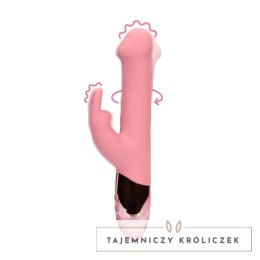 Loveline Pink Arabesque - Wibrator z obrotowymi koralikami, rożowy Loveline by Shots