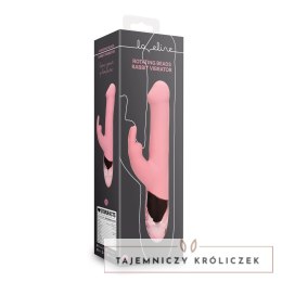 Loveline Pink Arabesque - Wibrator z obrotowymi koralikami, rożowy Loveline by Shots