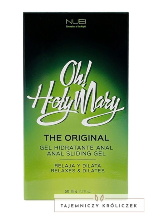Nuei Holy Mary Anal Gel żel nawilżający z olejem konopi 50 ml NUEI