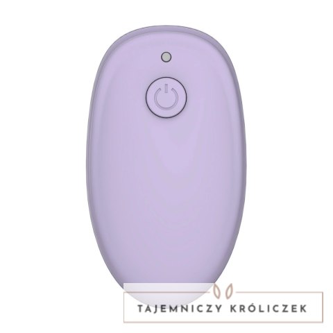 SVibe GIZI Duo - podwojny stymulator dla par, liliowy, pilot bezprzewodowy Snail Vibe