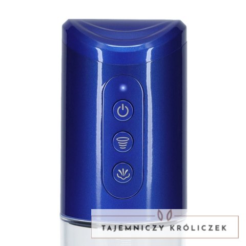 Shots HyperPump Model Metallic Blue - Automatyczna Pompa Prożniowa USB Pumped by Shots