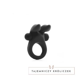 Shots Toys Rabbit - silikonowy pierścień wibrujący z motywem kroliczka Shots Toys