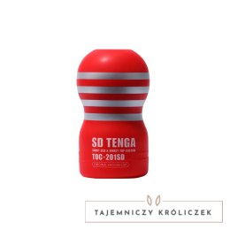 Tenga SD Original Vacuum Cup Regular - kompaktowa maszyna intymna, czerwona Tenga