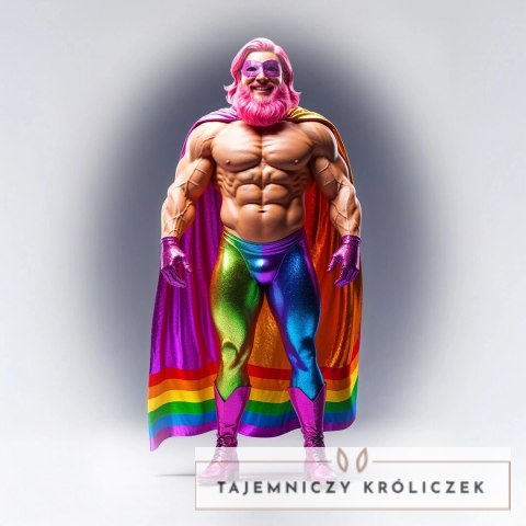 ToyJoy Super Peter brelok rożowy - dynamiczna figurka do kluczy S-Line by Shots