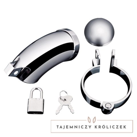 Blueline Metalowy System Kontroli Intymnej Zabudowany Stalowy Model Blueline