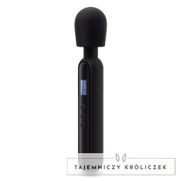 Bodywand Digi Masażer Silikonowy LED 10 Trybow USB 23,5 cm Czarny Bodywand