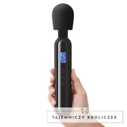 Bodywand Digi Masażer Silikonowy LED 10 Trybow USB 23,5 cm Czarny Bodywand