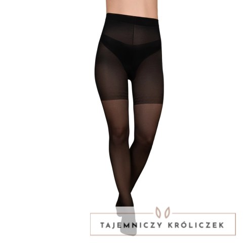 Bye Bra Control Slim 40 Rajstopy Wyszczuplające Czarny L Bye Bra