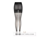 Bye Bra Control Slim 40 Rajstopy modelujące czarne M włoska produkcja Bye Bra