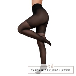 Bye Bra Control Slim 40 rajstopy czarne wyszczuplające S Bye Bra
